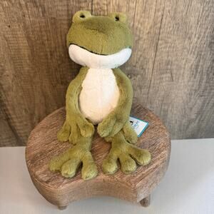 Jellycat Finnegan Frog FAST SHIP NEW Jellycat Retired